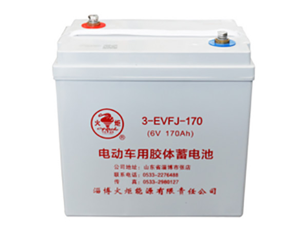 3-EVFJ-170电动车用胶体蓄电池